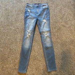 Hollister Size 3/ 26 High Rise Super Skinny Jeans